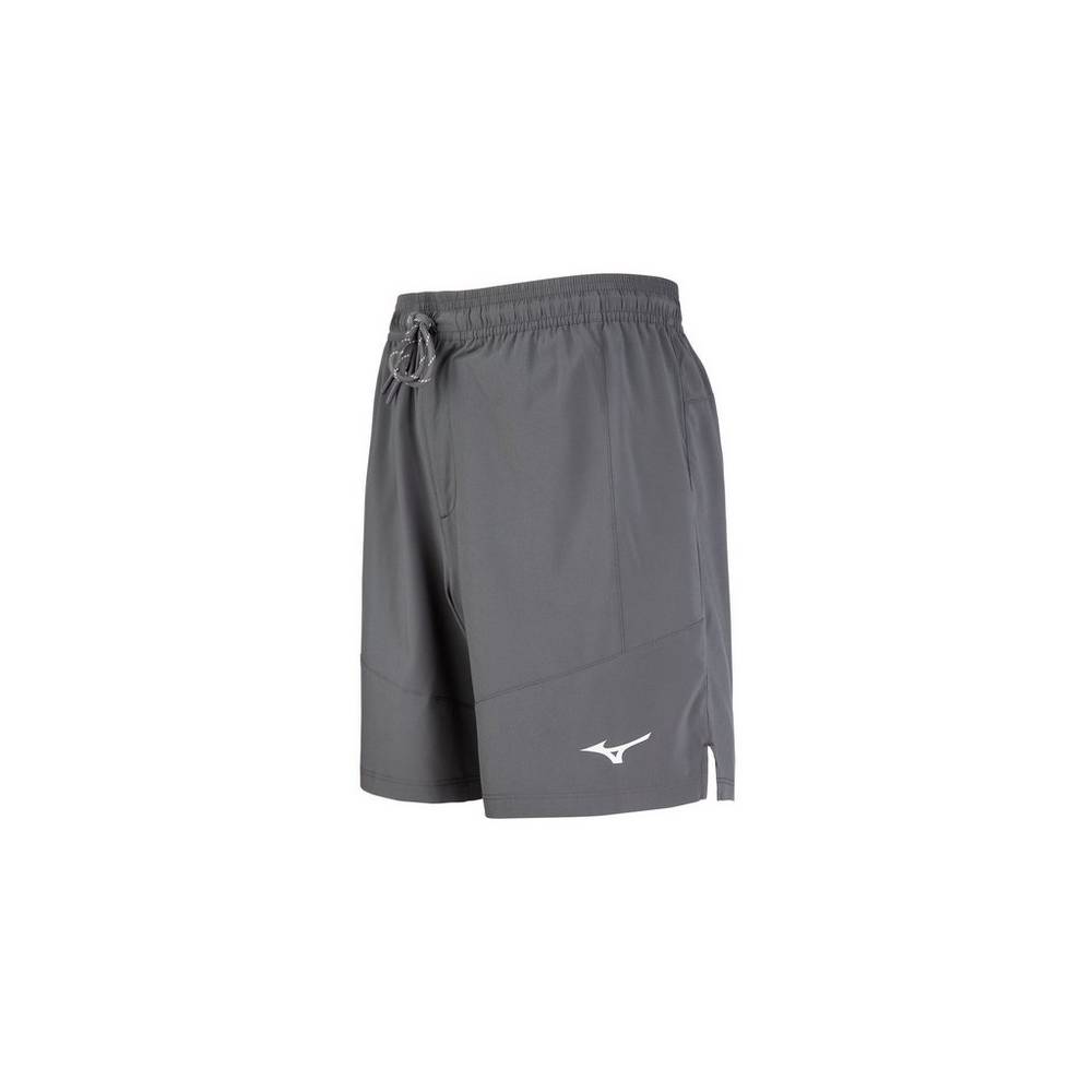 Pantalones Cortos Mizuno 7" Hombre Gris Baratas WTRN-38072